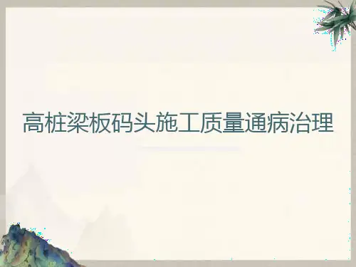 码头质量通病治理(压缩)