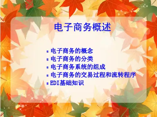 电子商务PPT课件