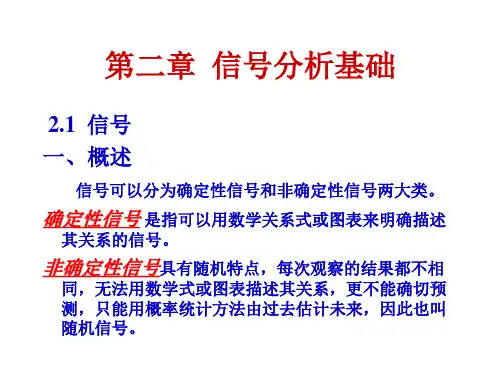 信号分析基础