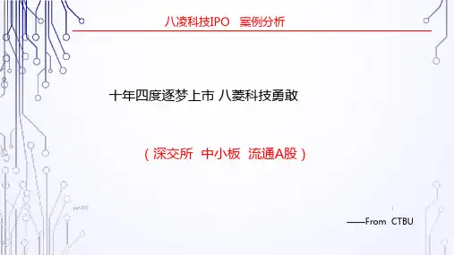 IPO案例分析 ppt课件