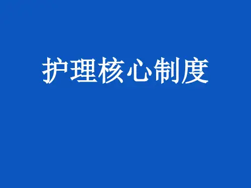 分级护理制度(1)