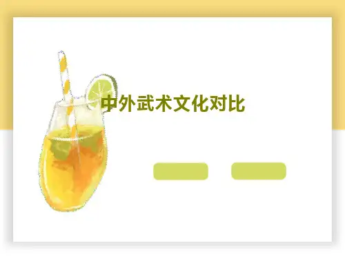 中外武术文化对比PPT文档47页
