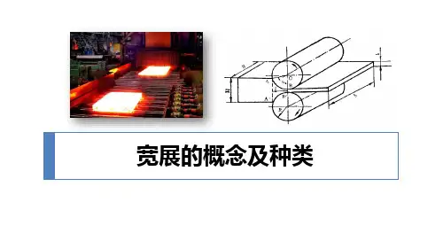 塑性变形与轧制技术：宽展的概念及种类