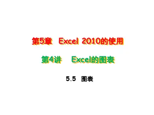 计算机应用基础实例教程(Windows 7+Office 2010)-电子教案  5-4  Excel 2010的图表