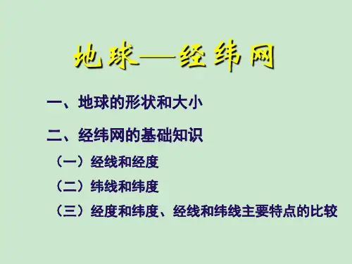 第一讲经纬网-PPT精选