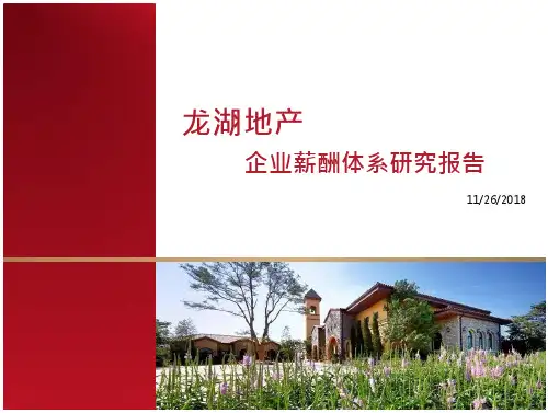 【薪酬】龙湖地产薪酬体系