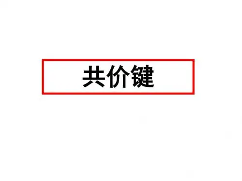 化学课件《共价键》优秀ppt1 人教课标版