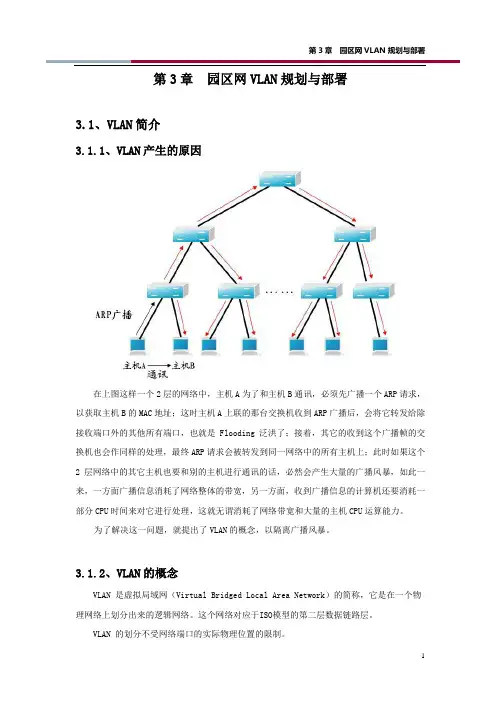 第3章  园区网VLAN规划与部署
