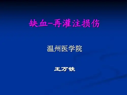 缺血-再灌注损伤