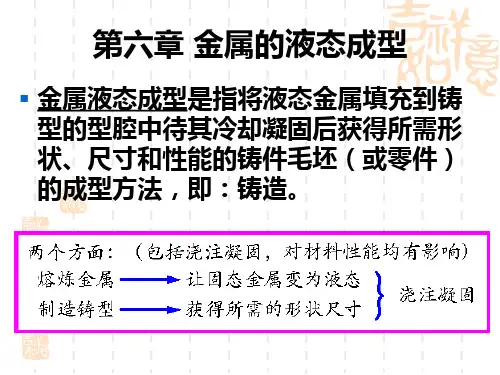 金属液态成型