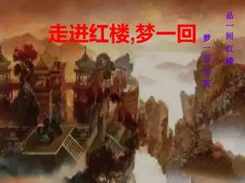 高中学生研究性学习成果展示(89)：走进红楼,梦一回