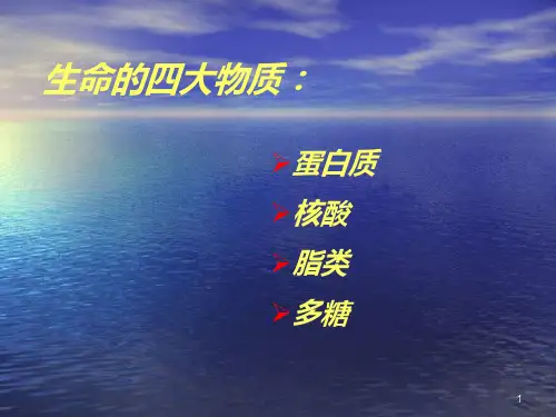 多糖的研究方法及其进展