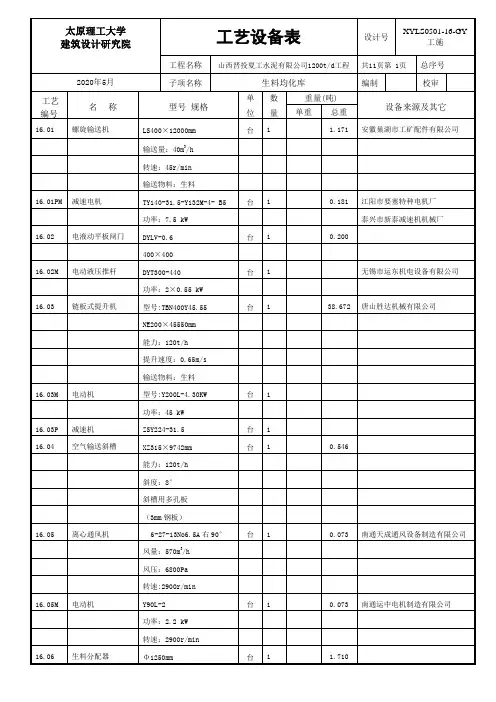 16生料均化库