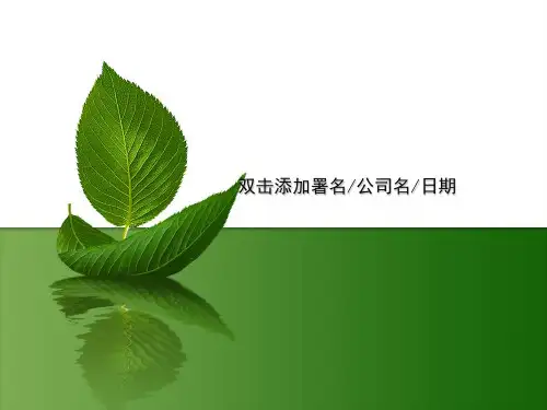 树叶-PPT课件 