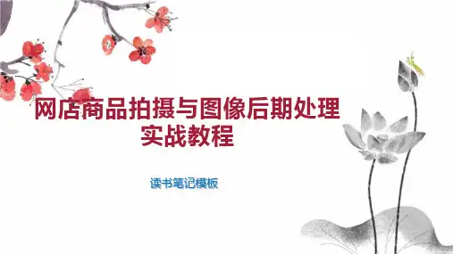 网店商品拍摄与图像后期处理实战教程