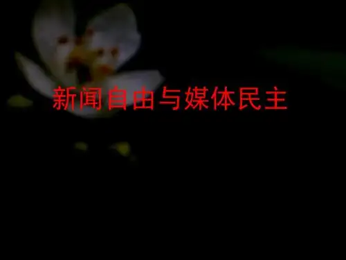 新闻自由