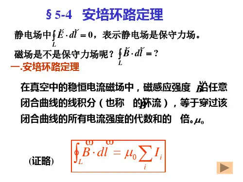 (安培环路定理)