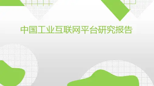2020中国工业互联网平台研究报告