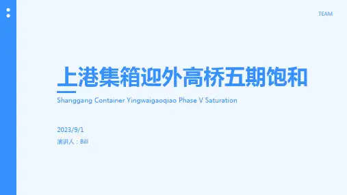 2023年上港集箱———外高桥五期即达饱和报告