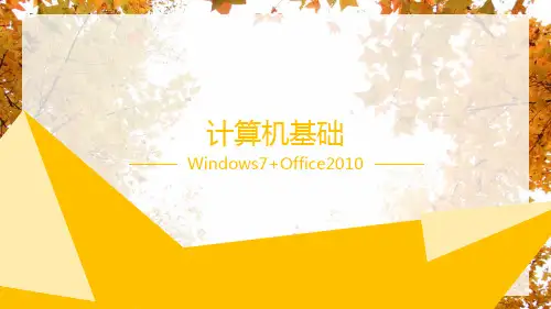 计算机应用基础之1.2认识微型计算机