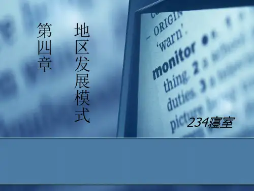 地区发展模式