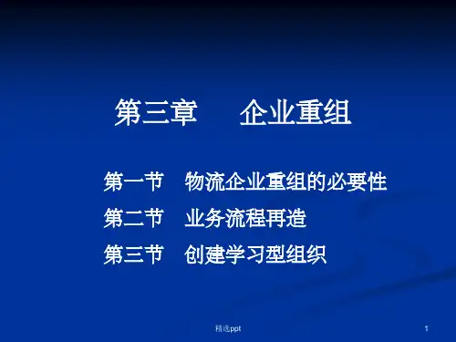 《企业重组》PPT课件