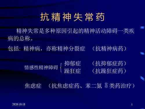内科-抗精神病药PPT优选课件