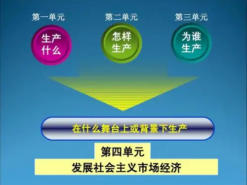 高中政治-发展社会主义市场经济-市场配置资源课件