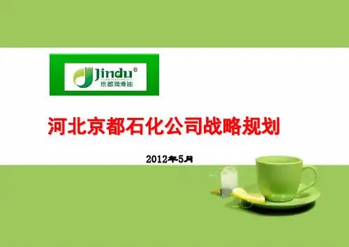 某石化公司战略规划教材(PPT 75页)