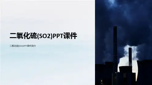 二氧化硫(SO2)课件