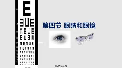 眼睛和眼镜教学课件.pptx