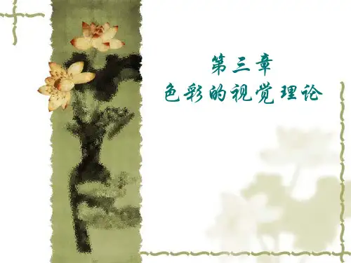 第三章 色彩的视觉理论