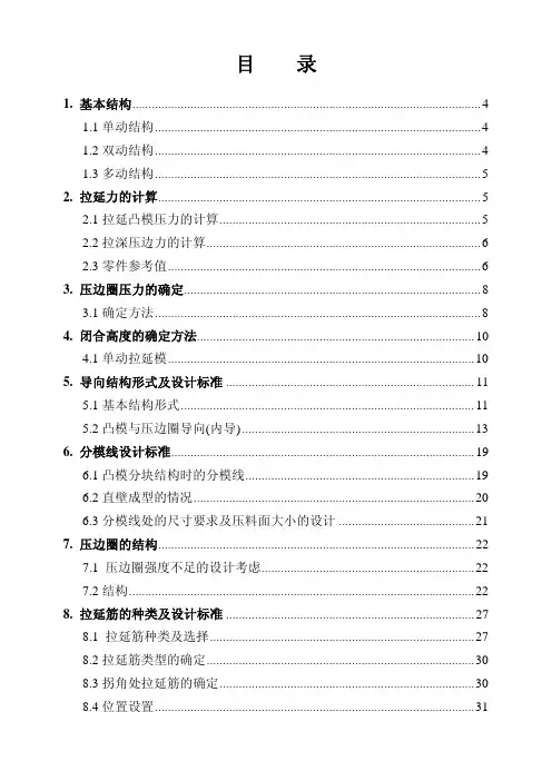 拉延模