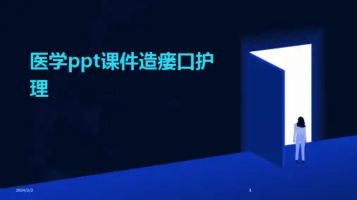 2024版年度医学ppt课件造瘘口护理