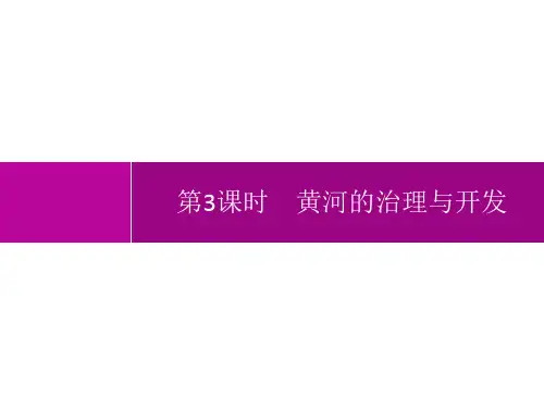 人教版初中地理八年级上册精品课件 第2章 中国的自然环境 第3节 第3课时 黄河的治理与开发 (2)