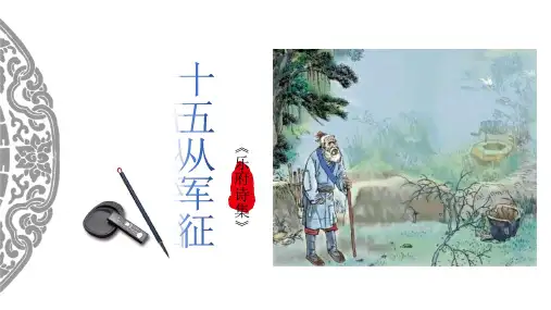 《十五从军征》ppt课件