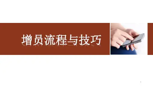 增员流程与技巧PPT精选文档