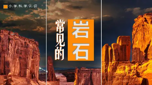 常见的岩石ppt 【3种版式】
