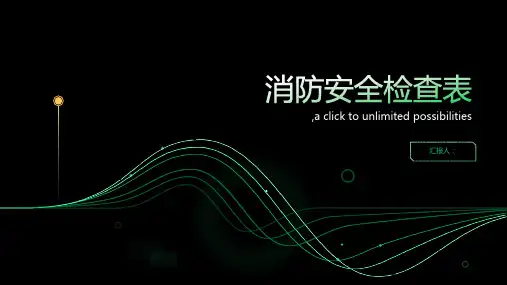 消防安全检查表