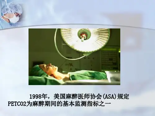 呼气末二氧化碳的监测ppt课件