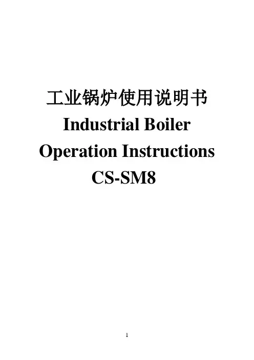 工业锅炉使用说明书中英文分解