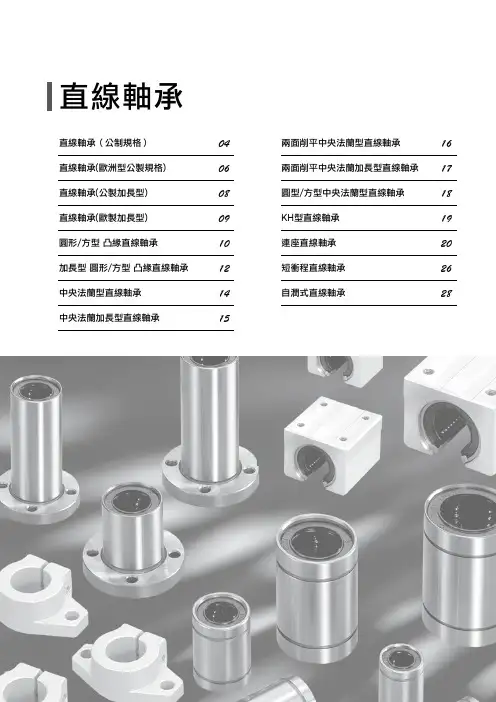 直线轴承样本
