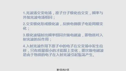 非线性光学原理PPT课件