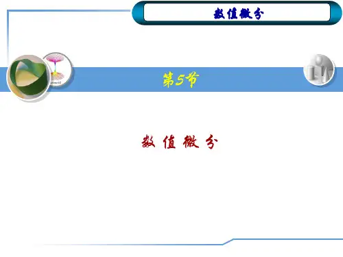 数值微分