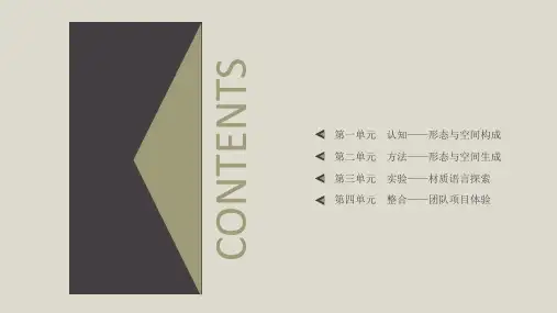 形态与空间构成全书课件完整版ppt全套教学教程最全电子教案电子讲义