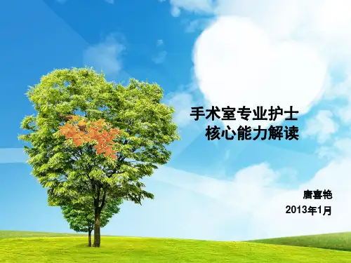 手术室专业护士核心能力解读