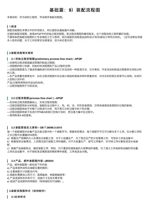 基础篇：9）装配流程图