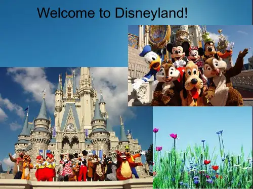 迪士尼乐园 英文.ppt