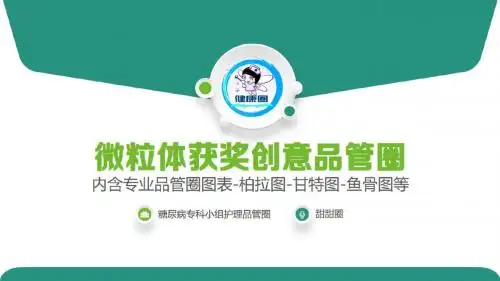 微粒体信封清爽简约品管圈