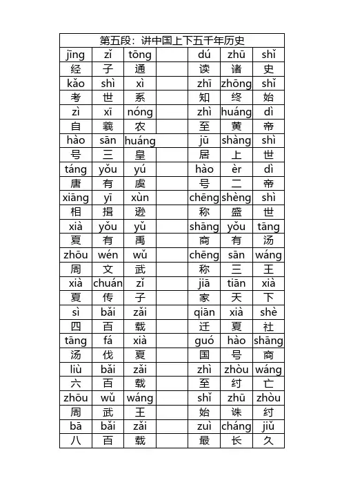 三字经-打印版-第五段